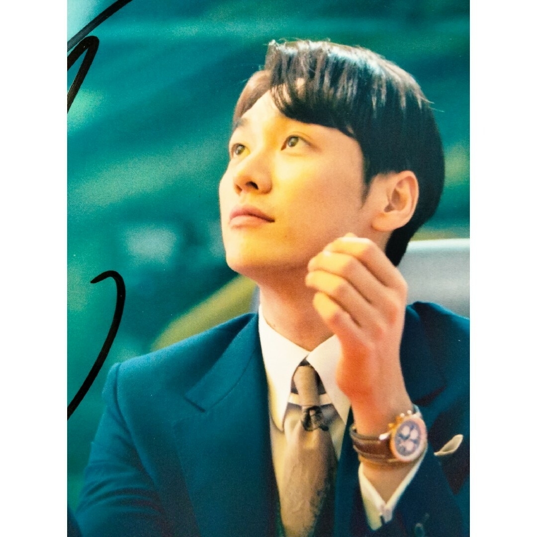 キム・ヨングァン直筆サイン入り2Lサイズ写真…君の結婚式…Kim Young-k