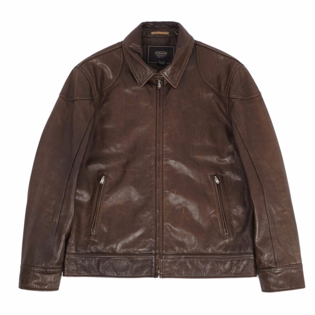 COACH - コーチ COACH ジャケット レザージャケット シングル