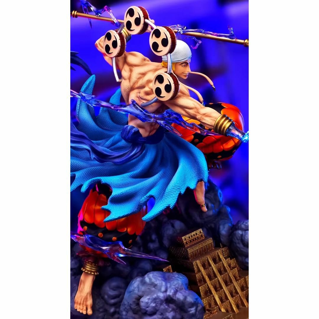 ワンピース 神 ゴッド エネル ガレージキット フィギュア popスケール