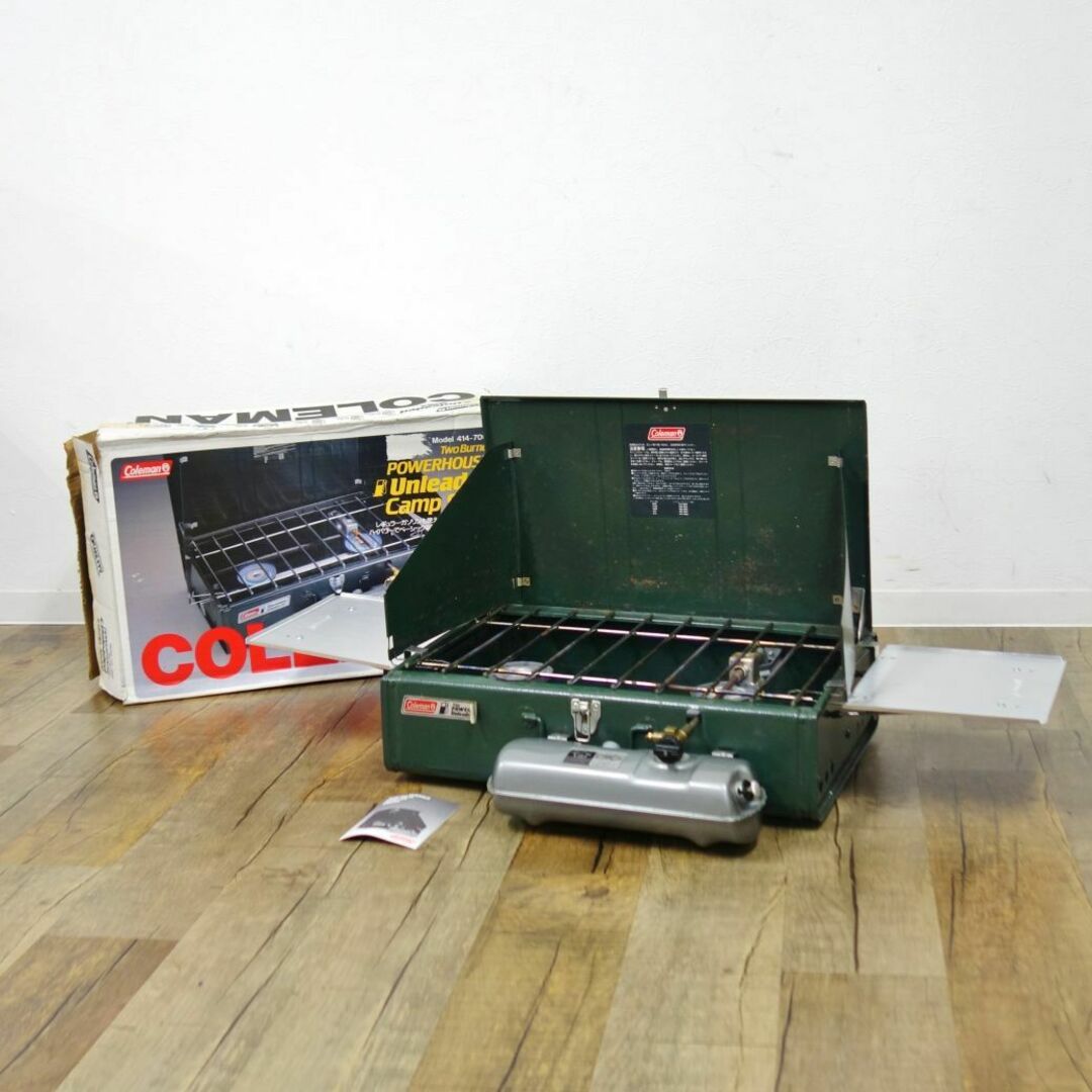 コールマン Coleman パワーハウス ツーバーナー Unleaded 414 シェフ