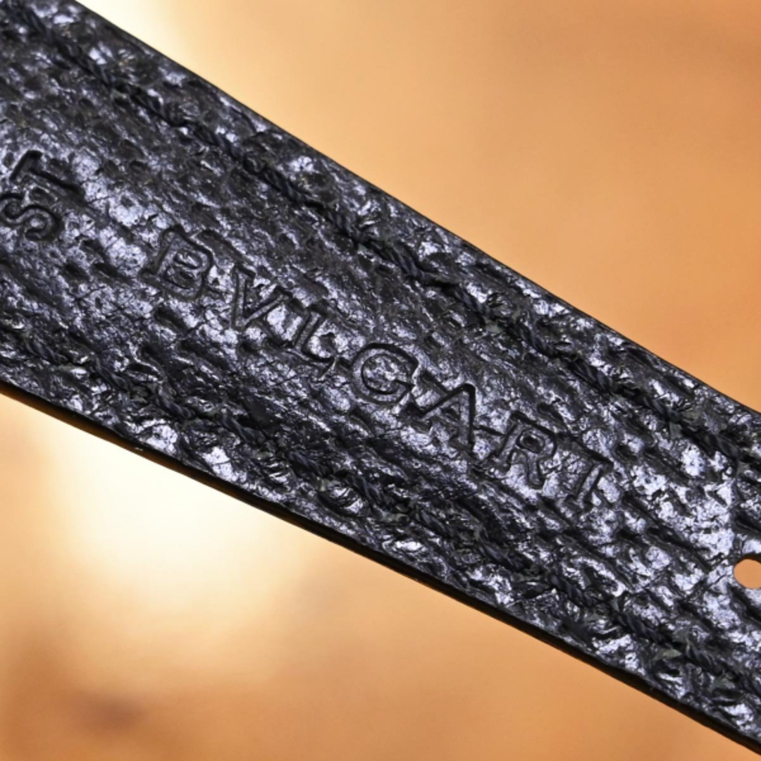 BVLGARI - 本物 新品同 ブルガリ 純正品 レザーベルト 18mm幅