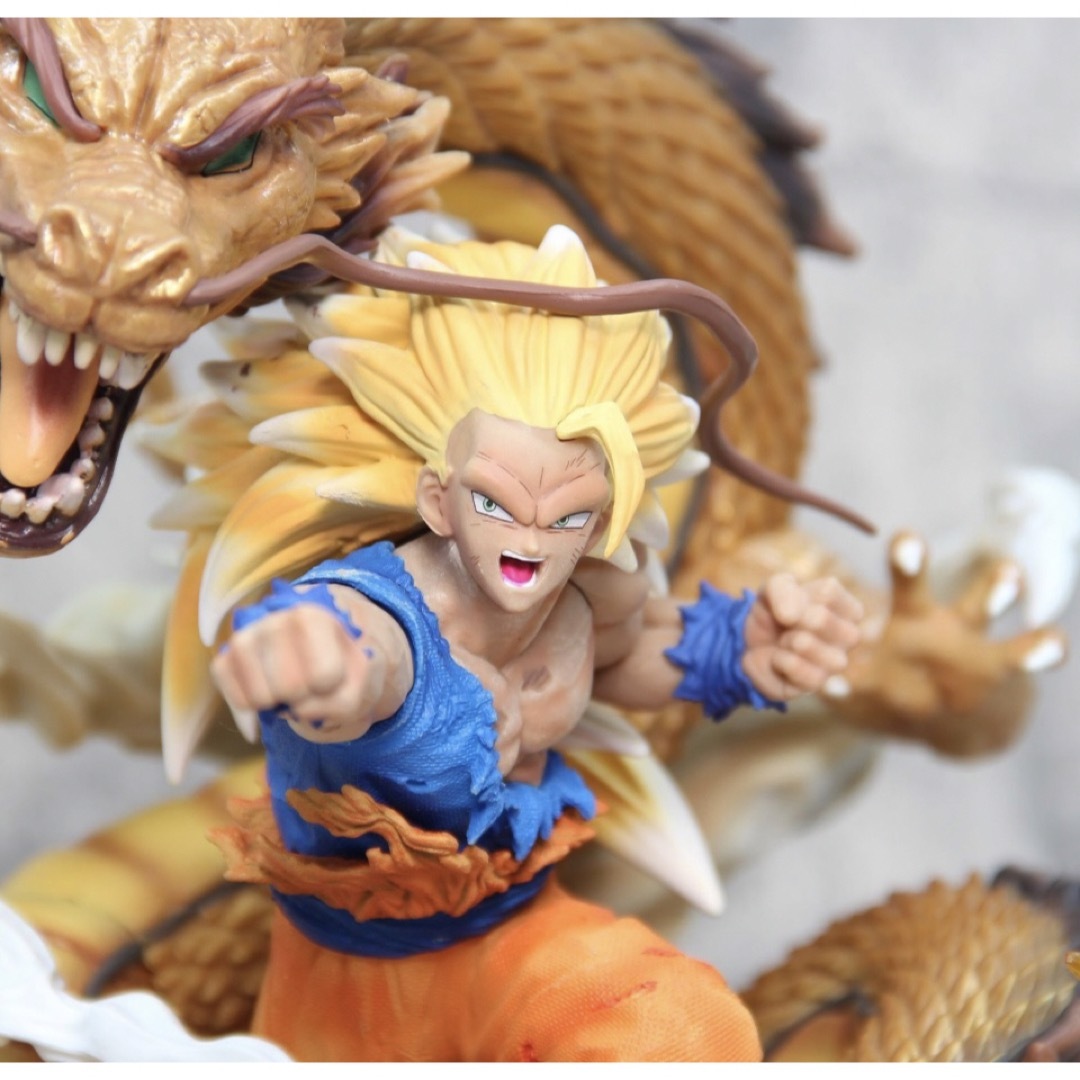 ドラゴンボール 孫悟空 神龍 フィギュア PVC製品 ガレージキットの通販