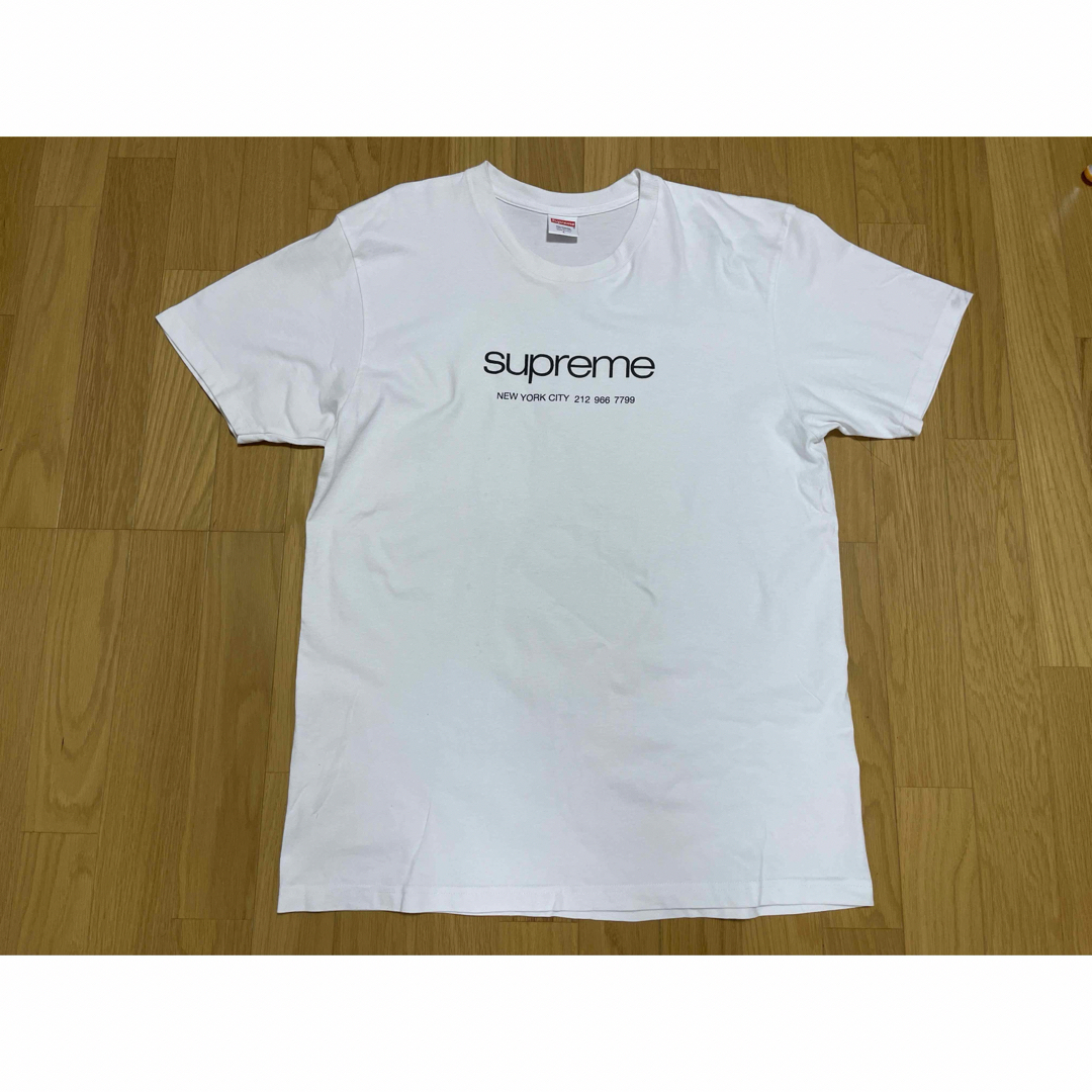 Supreme - Supreme Shop Tee ショップTシャツ白Lの通販 by JUN's shop