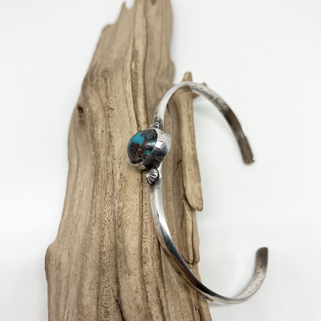 オーダー品 売約済み ペルシャン ターコイズ シルバーバングル