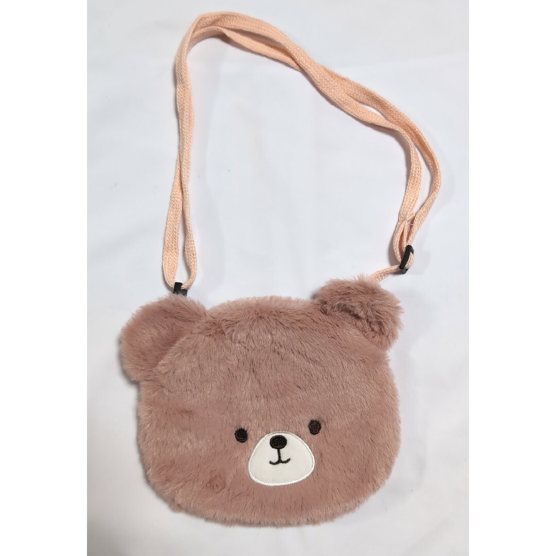 未使用☆くま ふわふわ 可愛い ポシェット キッズの通販 by チェリー