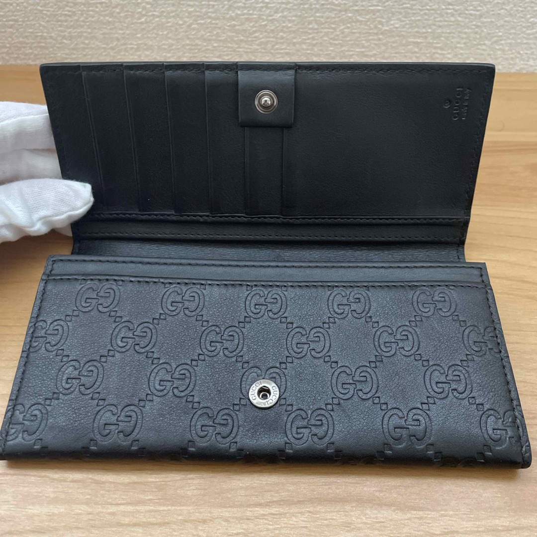 GUCCI - 美品 GUCCI 長財布 の通販 by 今月もよろしくお願いします