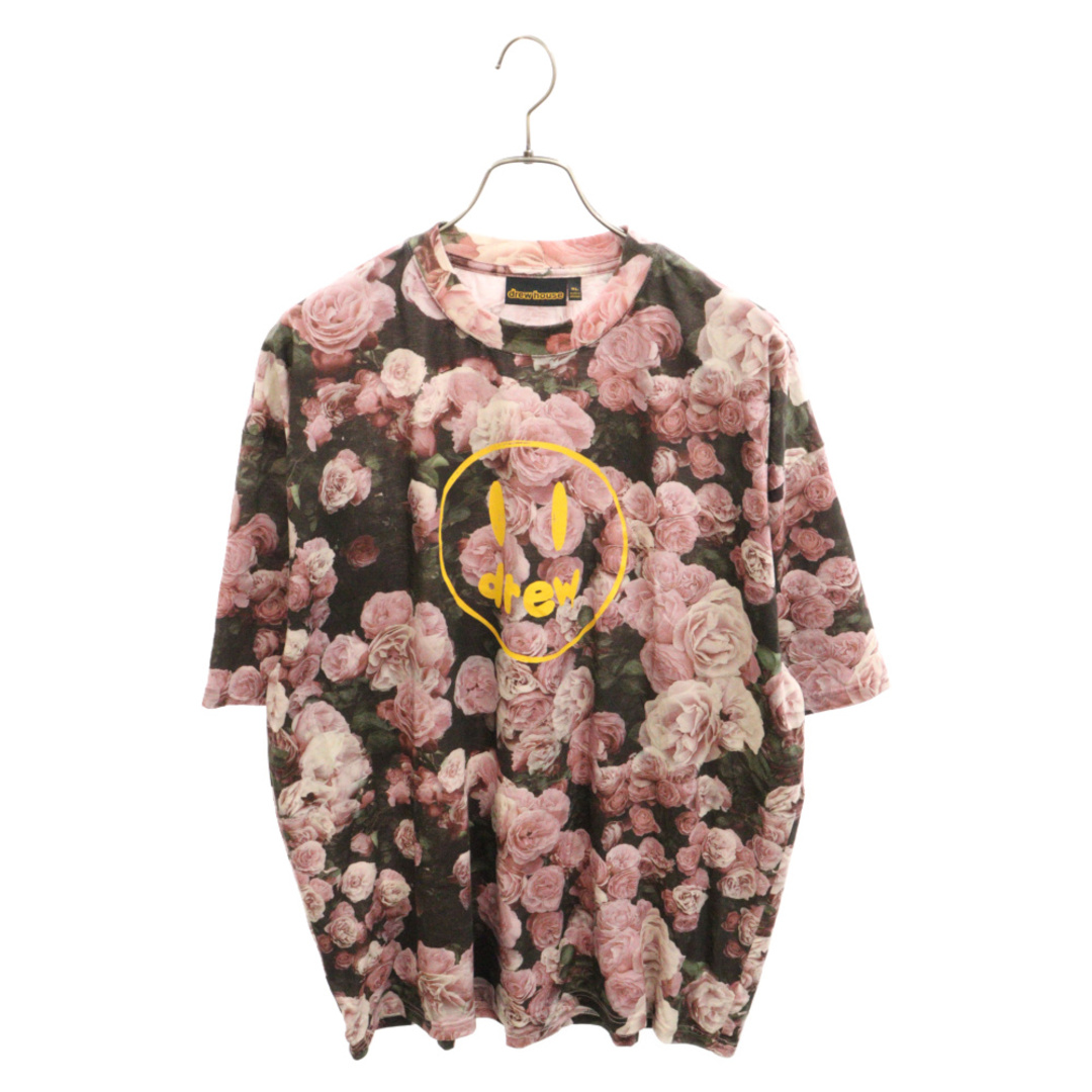 drew drew house スマイルロゴ パーカー ピンク house スマイルロゴ