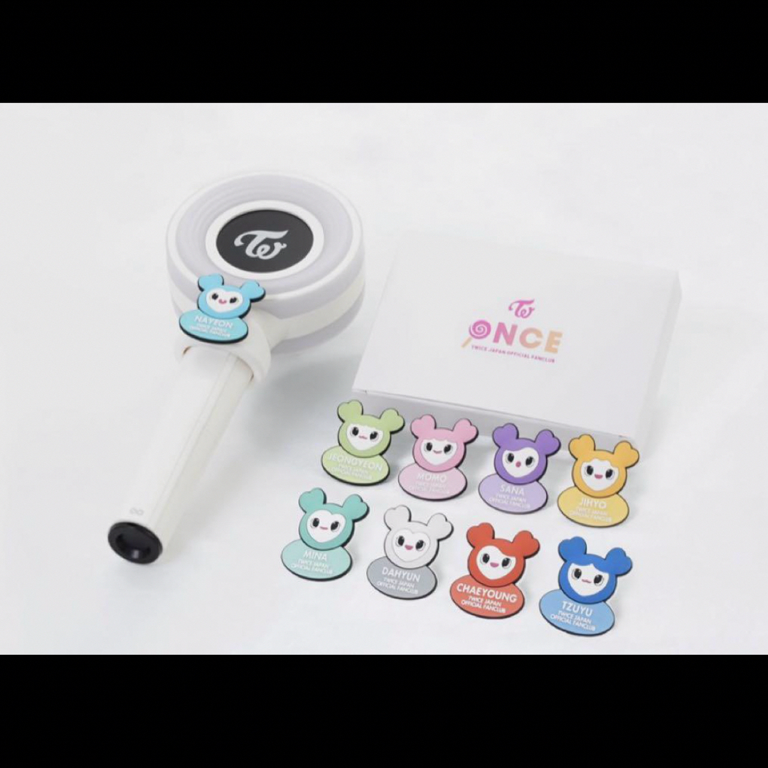 TWICE FC継続特典 ペンライトデコレーションリングの通販 by 【出産の