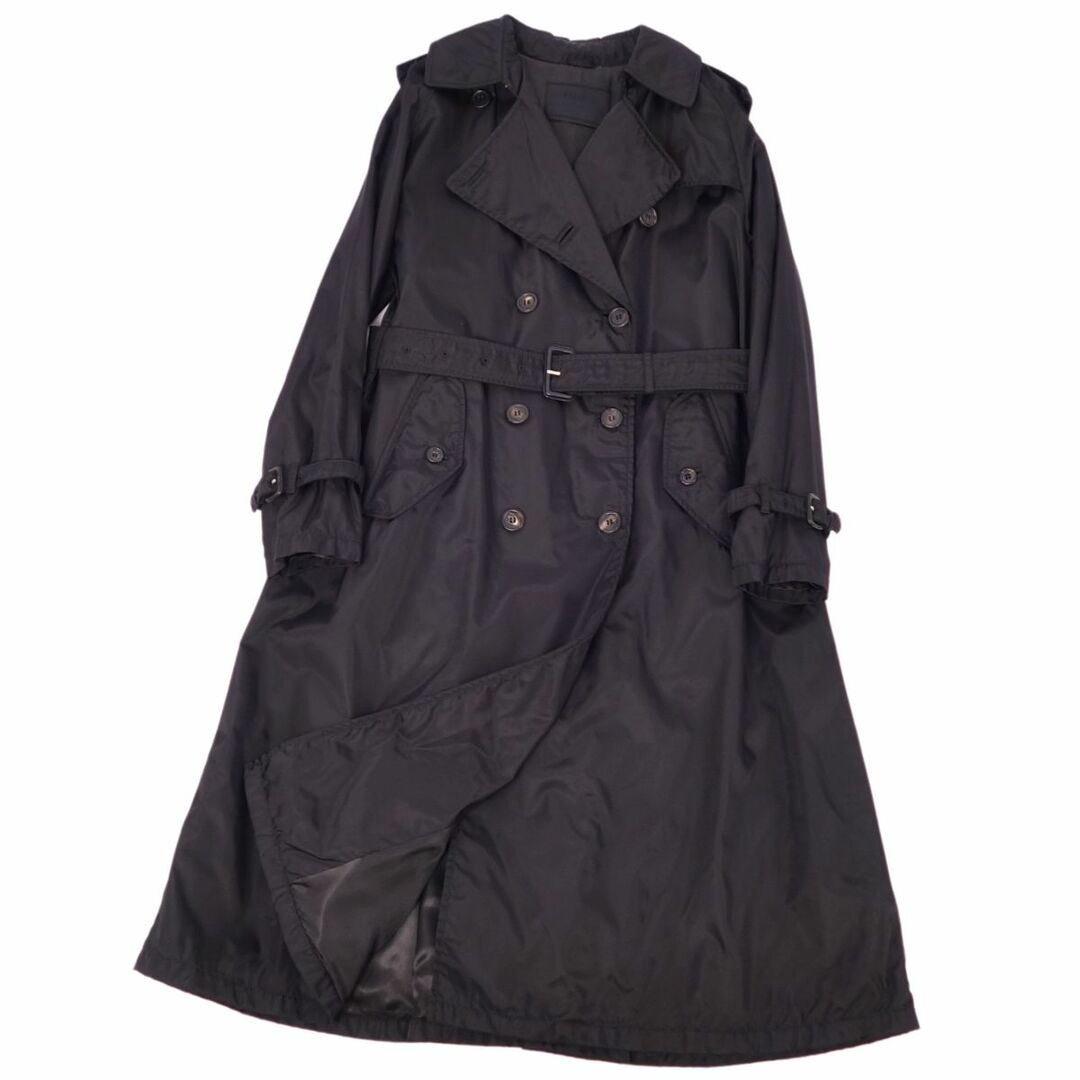 PRADA - 美品 プラダ PRADA コート トレンチコート ナイロン 無地
