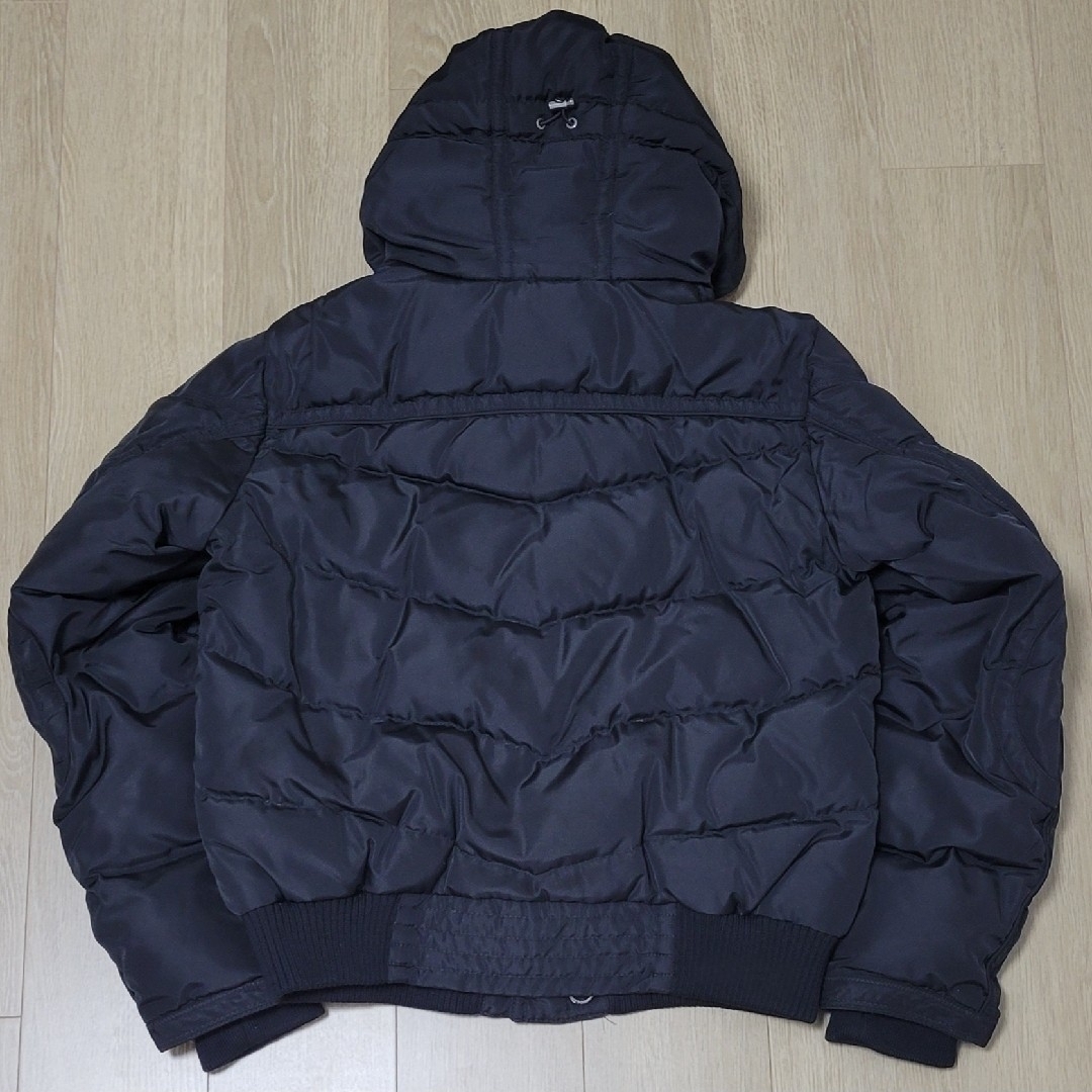 MONCLER - MONCLER フード付きダウンジャケット 黒 サイズ 3の通販 by