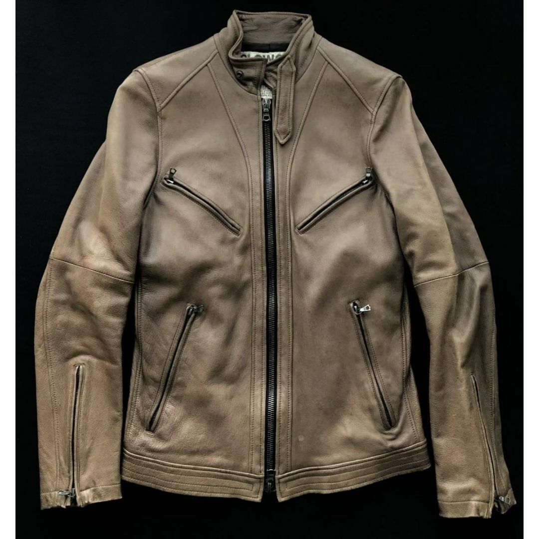 SlowGun - スロウガン ディアスキン レザージャケット ライダース riri