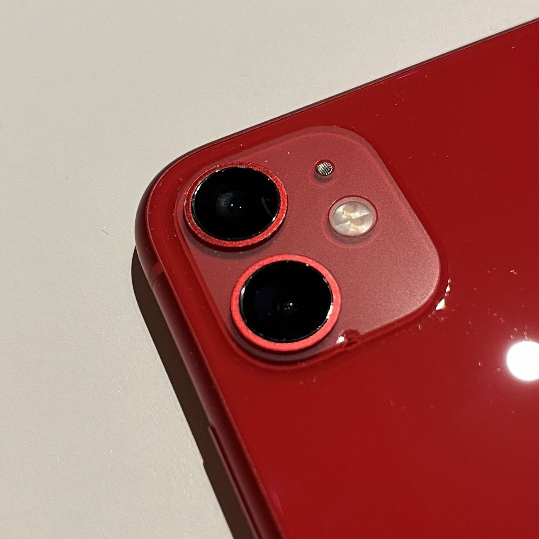 iPhone - iPhone11 赤 ジャンク品の通販 by m ｜アイフォーンならラクマ