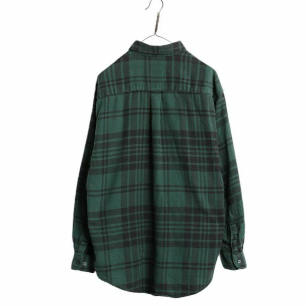 90s OLD GAP チェック ヘビー フランネル シャツ メンズ L / 90年代
