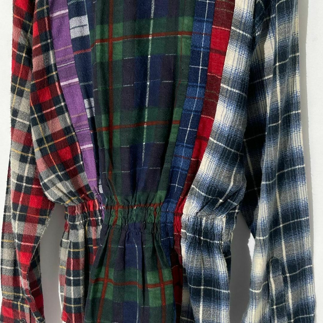 Needles - Rebuild by Needles リメイクフランネルチェックシャツの