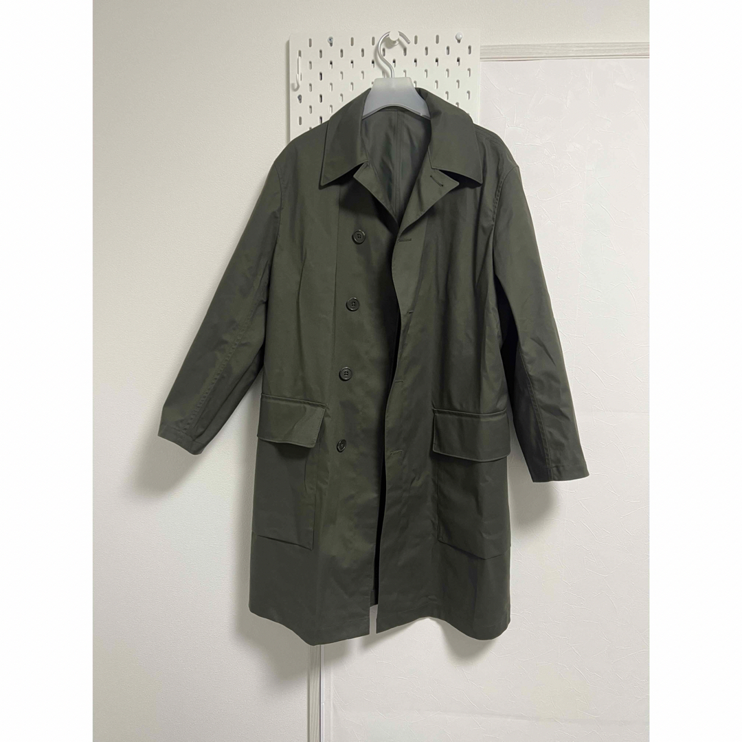 UNIQLO - ユニクロU ブロックテックコート オリーブ Sサイズ 男女兼用