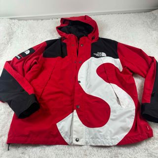 Supreme - 希少 supreme ノースフェイス S ロゴ 20aw レッド Lサイズの