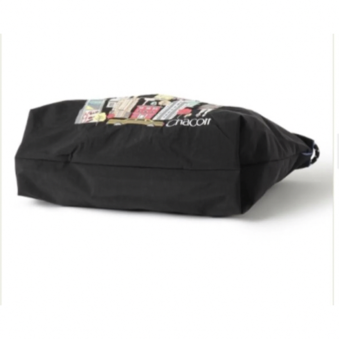 CHACOTT - チャコット ボールアンドチェーン ニューヨーク柄 ブラック