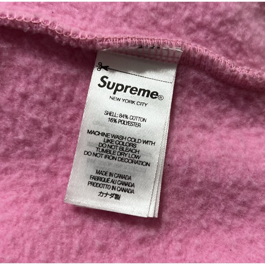 Supreme - シュプリーム XL ボックスロゴ ピンク ジップアップ