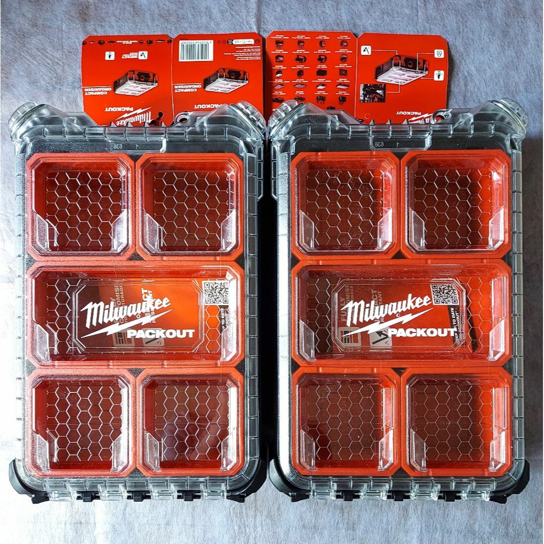 Milwaukee - 2個セット 新品 ミルウォーキー パックアウト コンパクト
