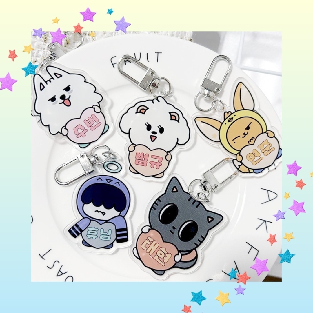 TOMORROW X TOGETHER - TXT プルバトゥ チェヨンモン ハングルネーム