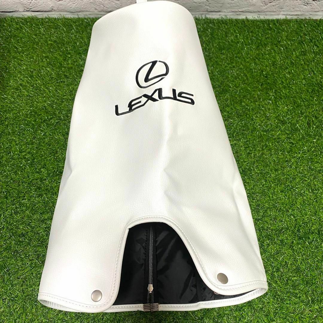 LEXUS - 【美品】レクサス LEXUS キャディバッグ ゴルフバッグ