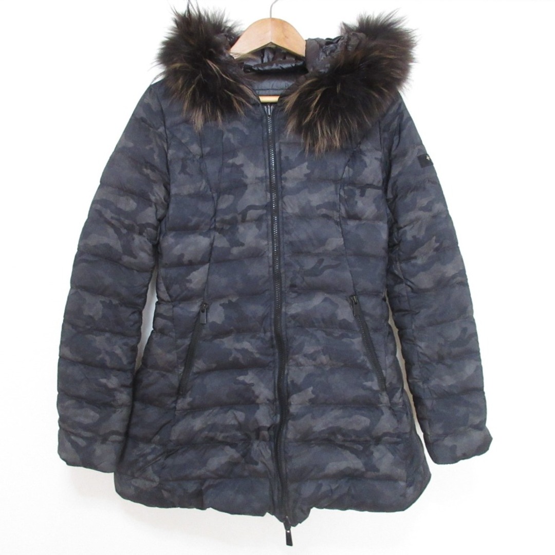 TATRAS - 良品 TATRAS タトラス 迷彩柄 フーデッド リバーシブルダウン