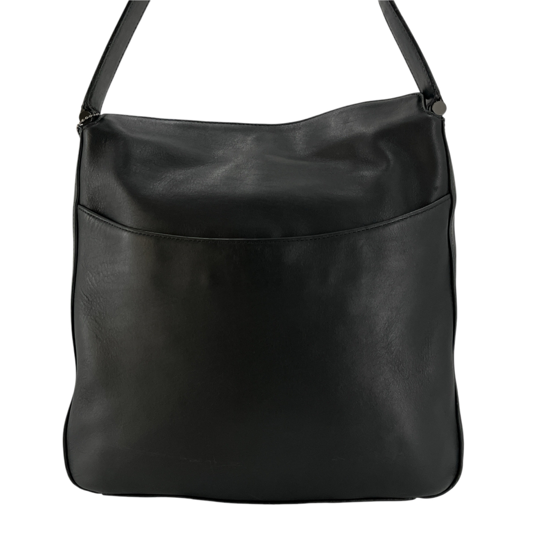 COACH - COACH オールドコーチ ワンショルダーバッグ 大容量 黒 レザー