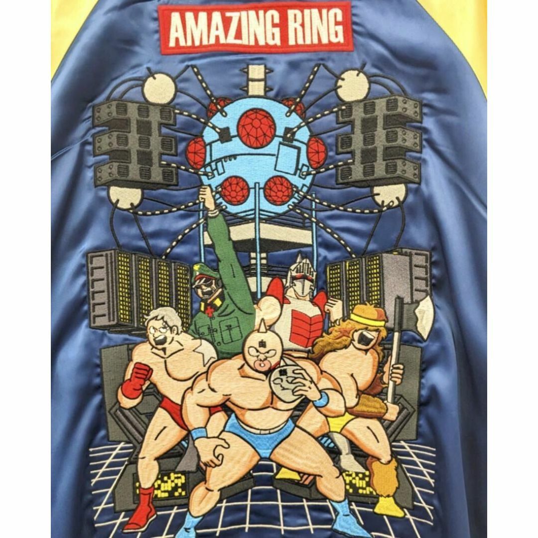 キン肉マン スカジャン XL ウォーズマン 悪魔将軍 45周年 黄金のマスク