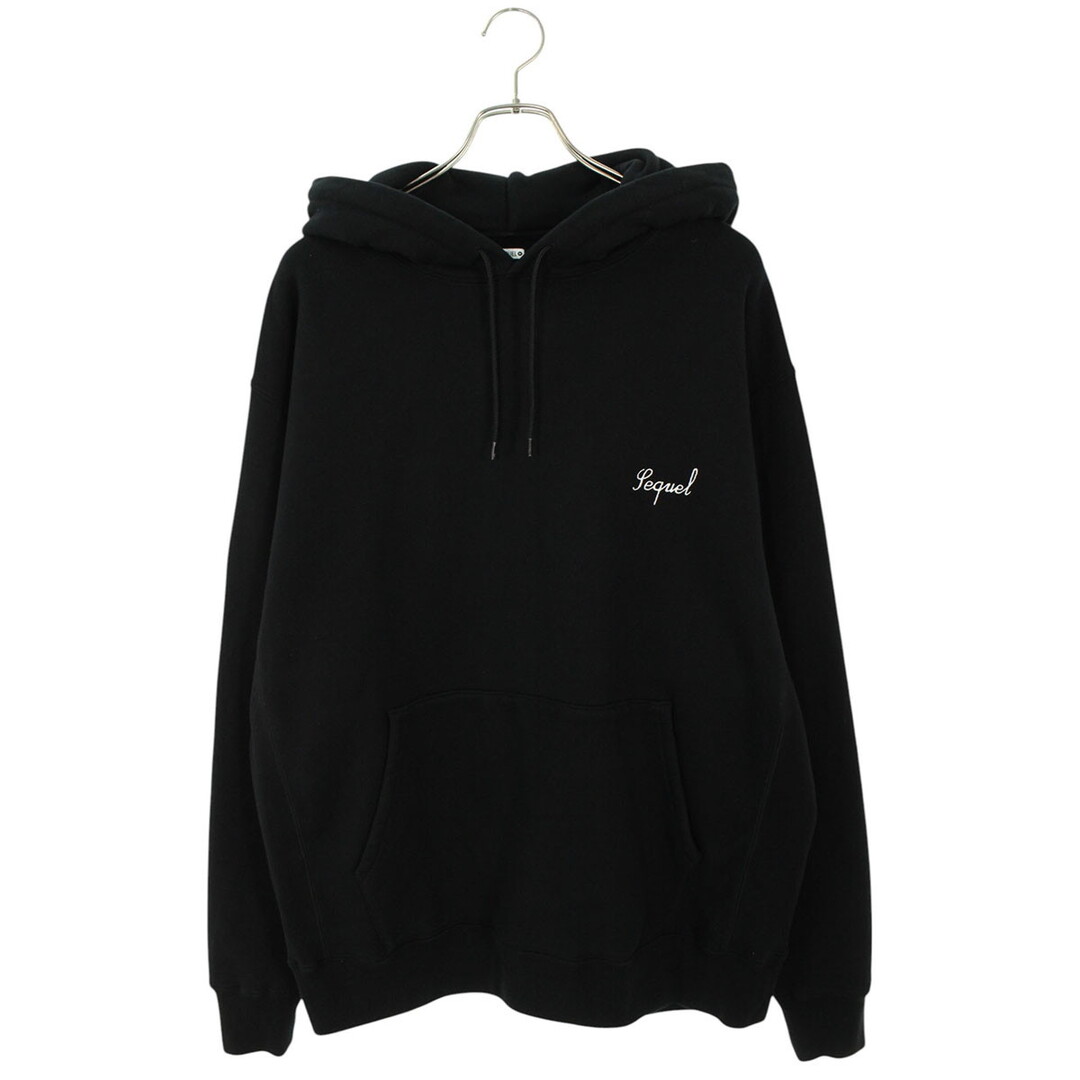 SEQUEL - シークエル ロゴ刺繍プルオーバーパーカー メンズ L ※12/28