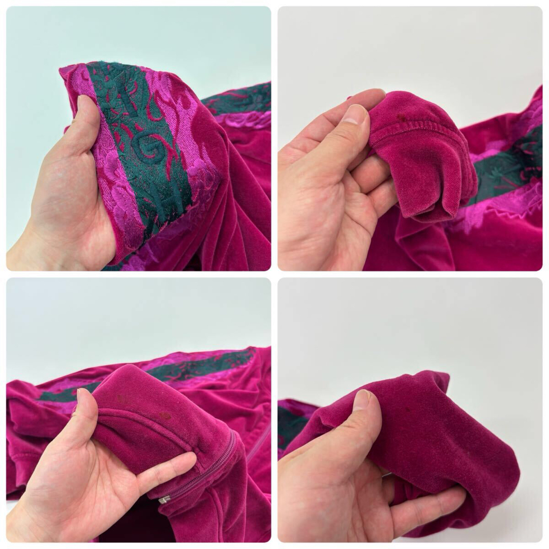 doublet - 19aw doublet トラック ジャケット 刺繍 ベロア ジャージ M