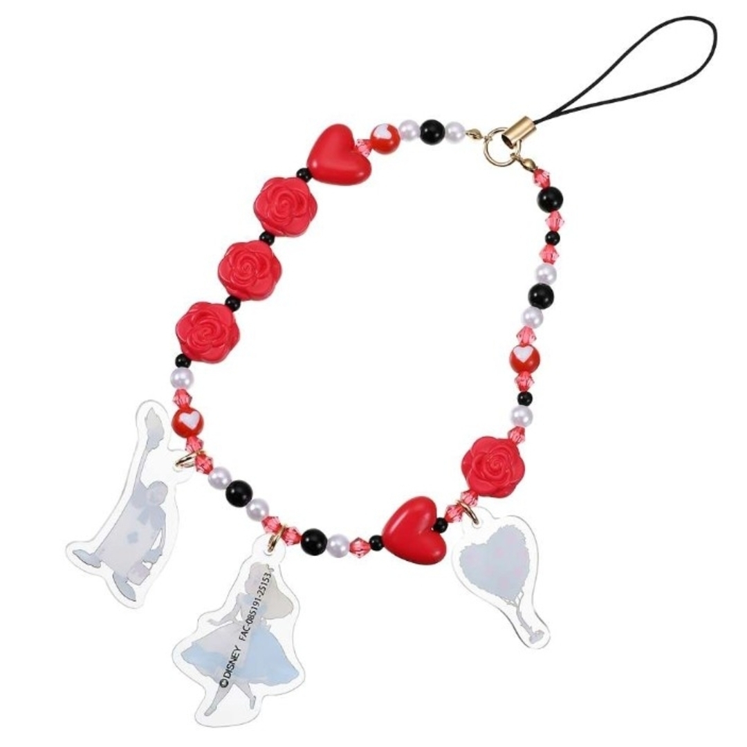 Disney - 🉐アリス＆トランプ兵 ビーズストラップの通販 by Four leaf