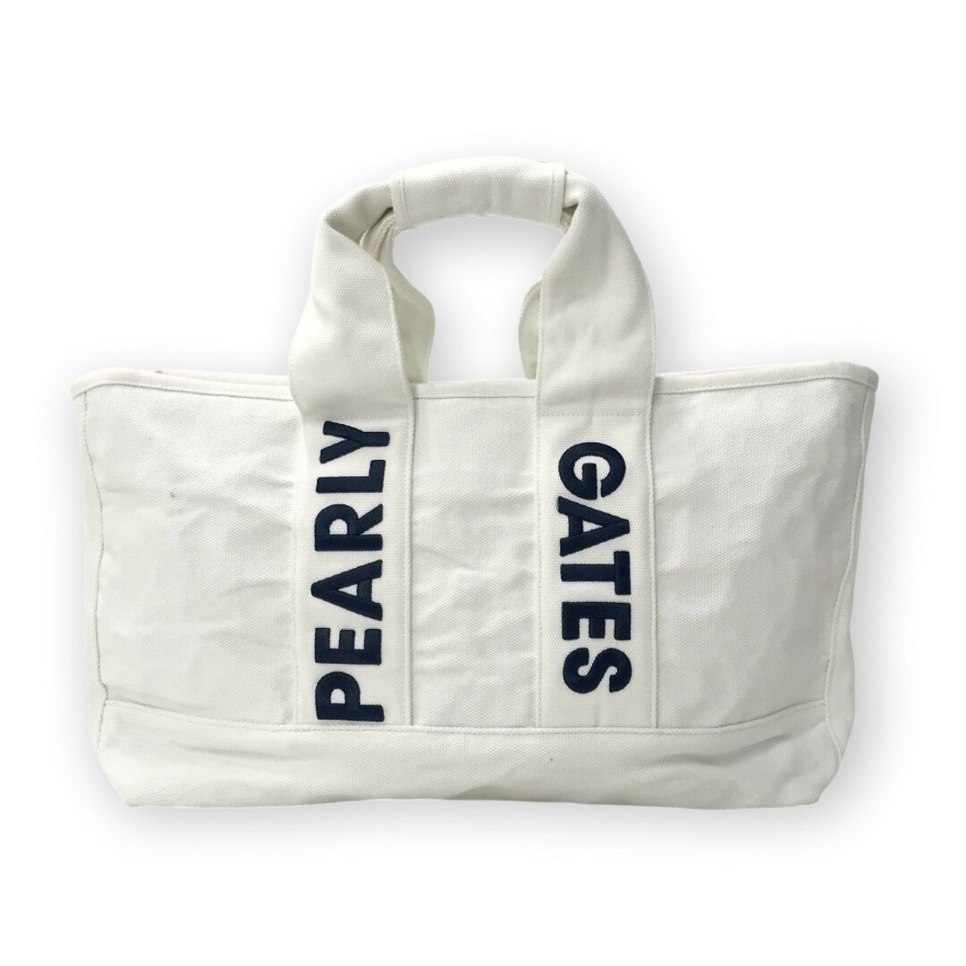パーリーゲイツ ショルダー トートバッグ ゴルフバッグ ホワイト