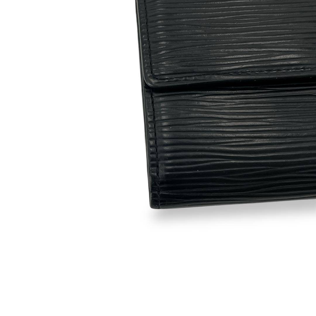 LOUIS VUITTON ラドロー ケース カードケース エピ ロゴ 黒 LOUIS