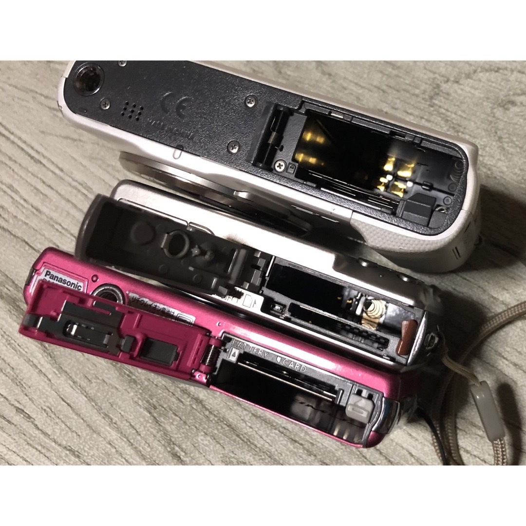 デジタルカメラ 3点まとめて 動作未確認の為ジャンク CASIO⁄PENTAX