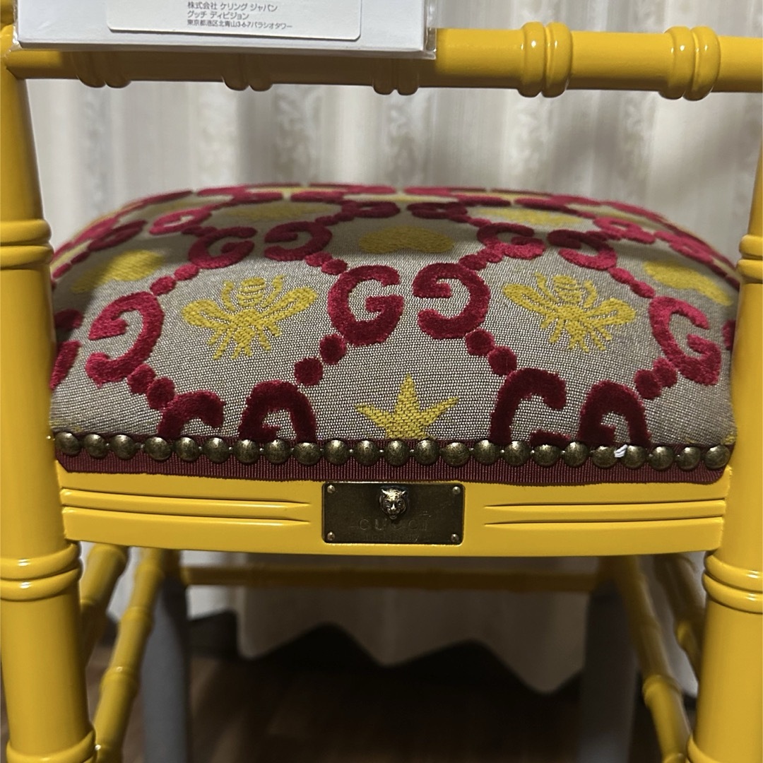 GUCCI - 【新品・未使用】GUCCI ウッドチェアーの通販 by リスター's