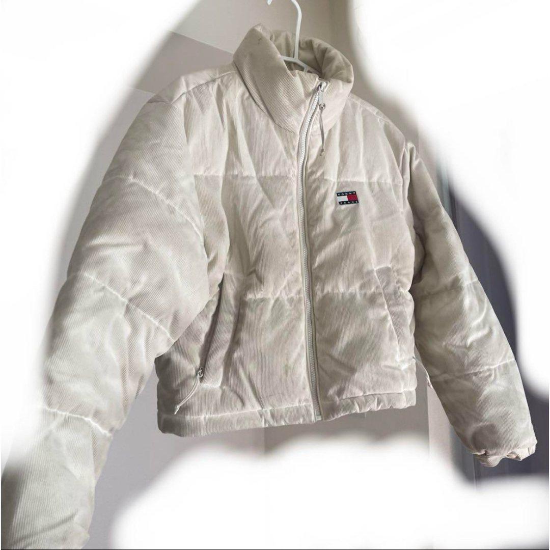 TOMMY HILFIGER - TOMMY JEANS コーデュロイ ダウンジャケット XS