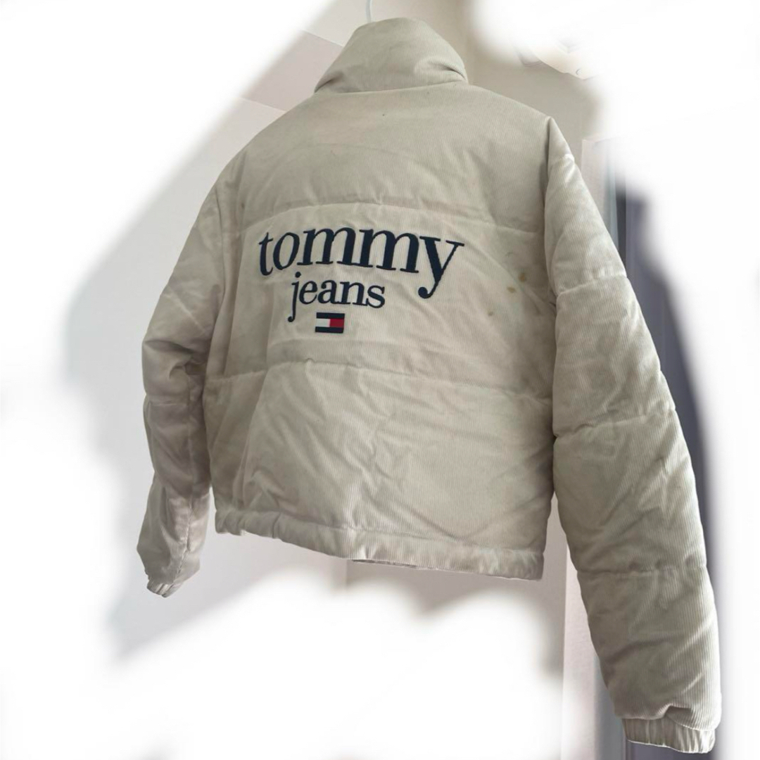TOMMY HILFIGER - TOMMY JEANS コーデュロイ ダウンジャケット XS
