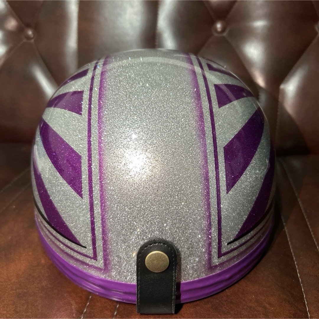 ラメラメ Candy パープル 富士日照 三つボタン カスタムコルク半の通販