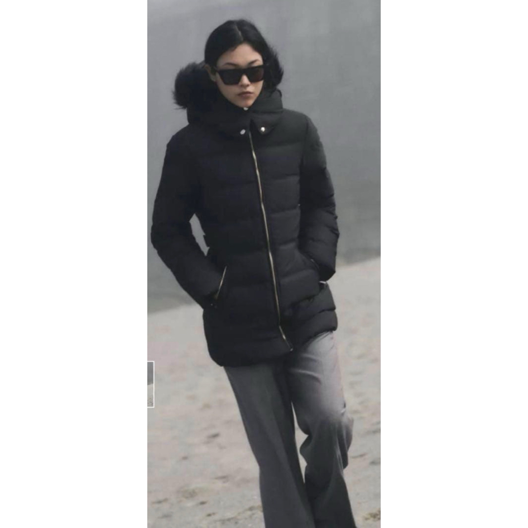 ZARA - ZARA セミロング丈フード付きダウンジャケット XXLの通販 by は