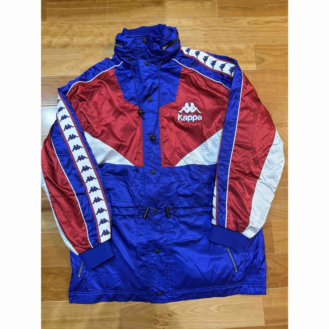 Kappa - 90S カッパKappa フルジップジャケット 赤青 ビンテージ O