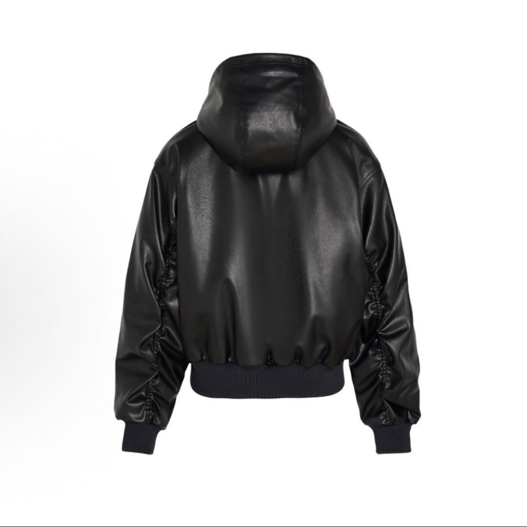 adidas Originals - 新品2XS Adidas W PLEATHER レザージャケット