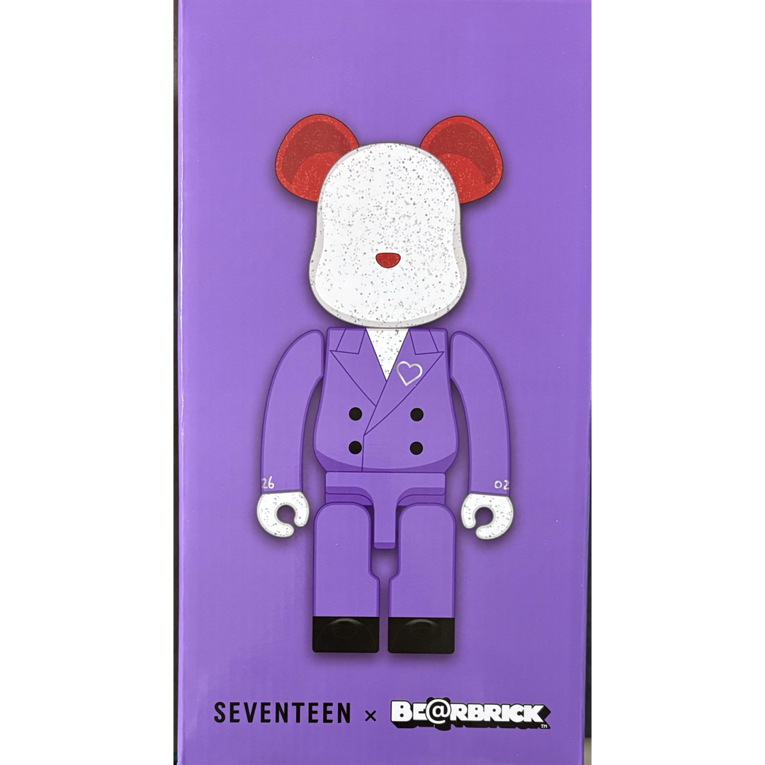 SEVENTEEN - 新品【エスクプス】seventeen BE@RBRICK ベアブリック 400