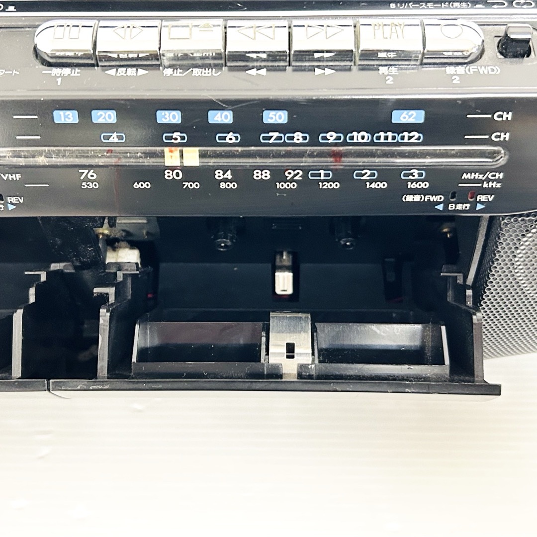 Victor - Victor ステレオラジカセ カセットプレーヤー RC-F3 ブラック