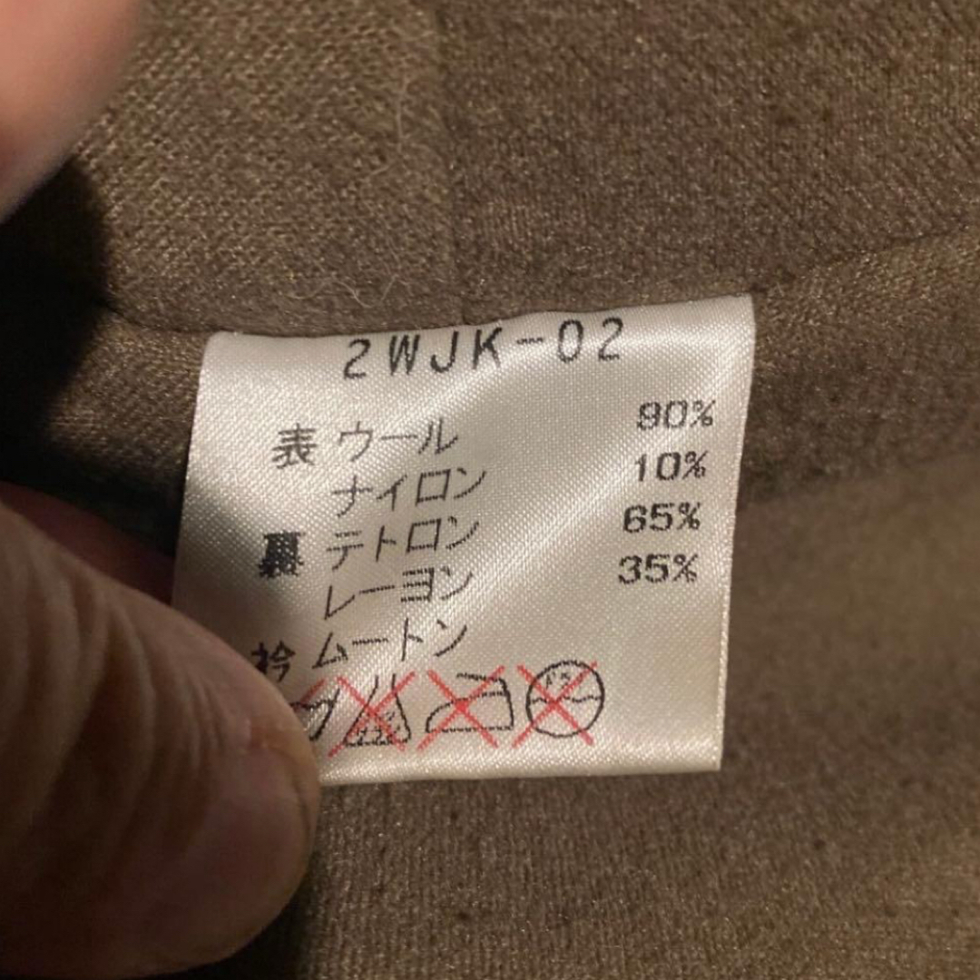 Celt and Cobra - Celt&cobra 襟ムートン ウールジップジャケットの