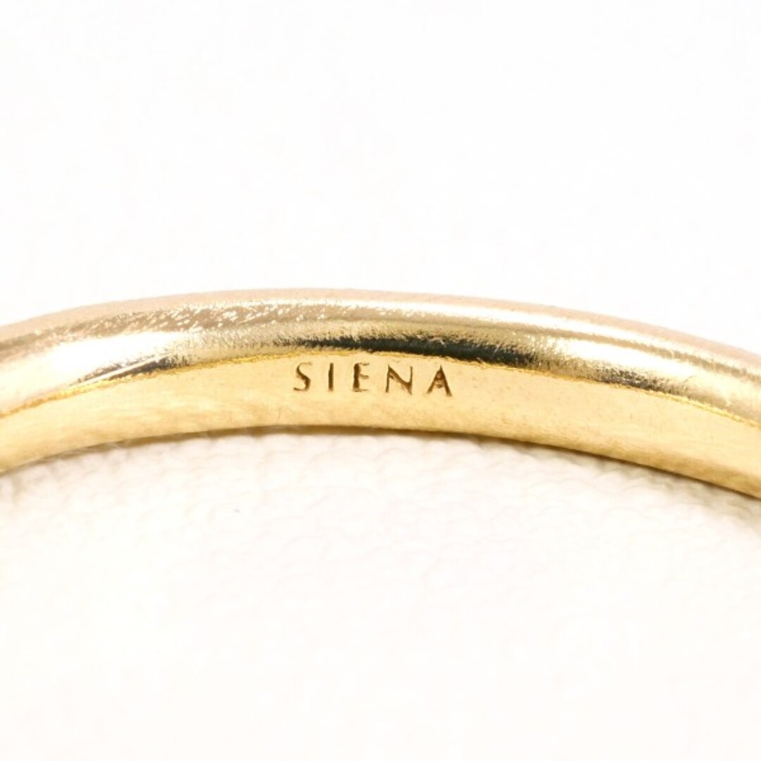 SIENA ROSE - シエナロゼ K10YG リング 指輪 11号 ブラウンダイヤ