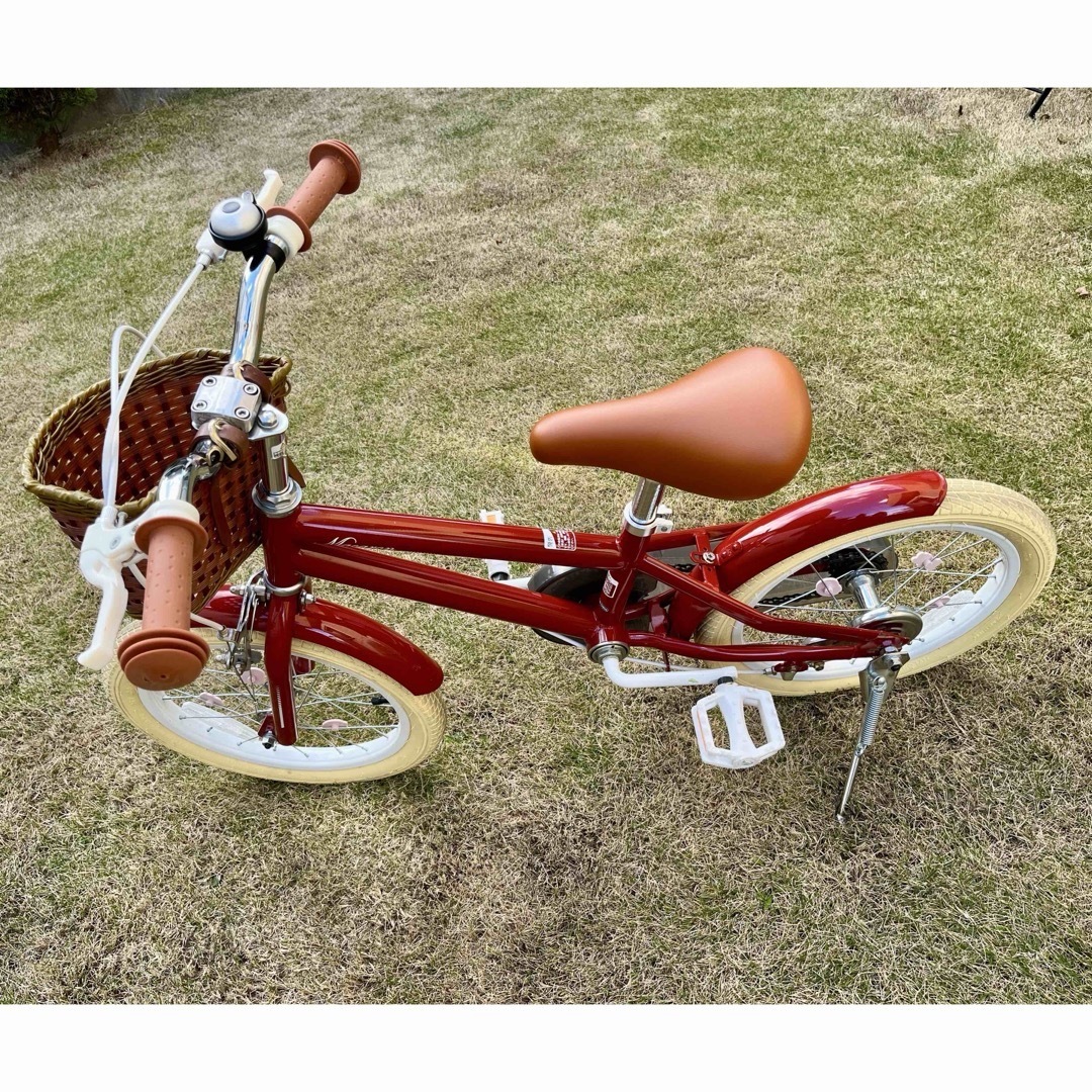 引取り限定】子供用自転車 16インチ 赤 の通販 by Neil's shop｜ラクマ
