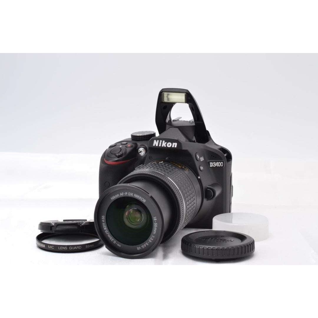 □ 美品 S数3，063回 □ ニコン Nikon D3400 レンズキット
