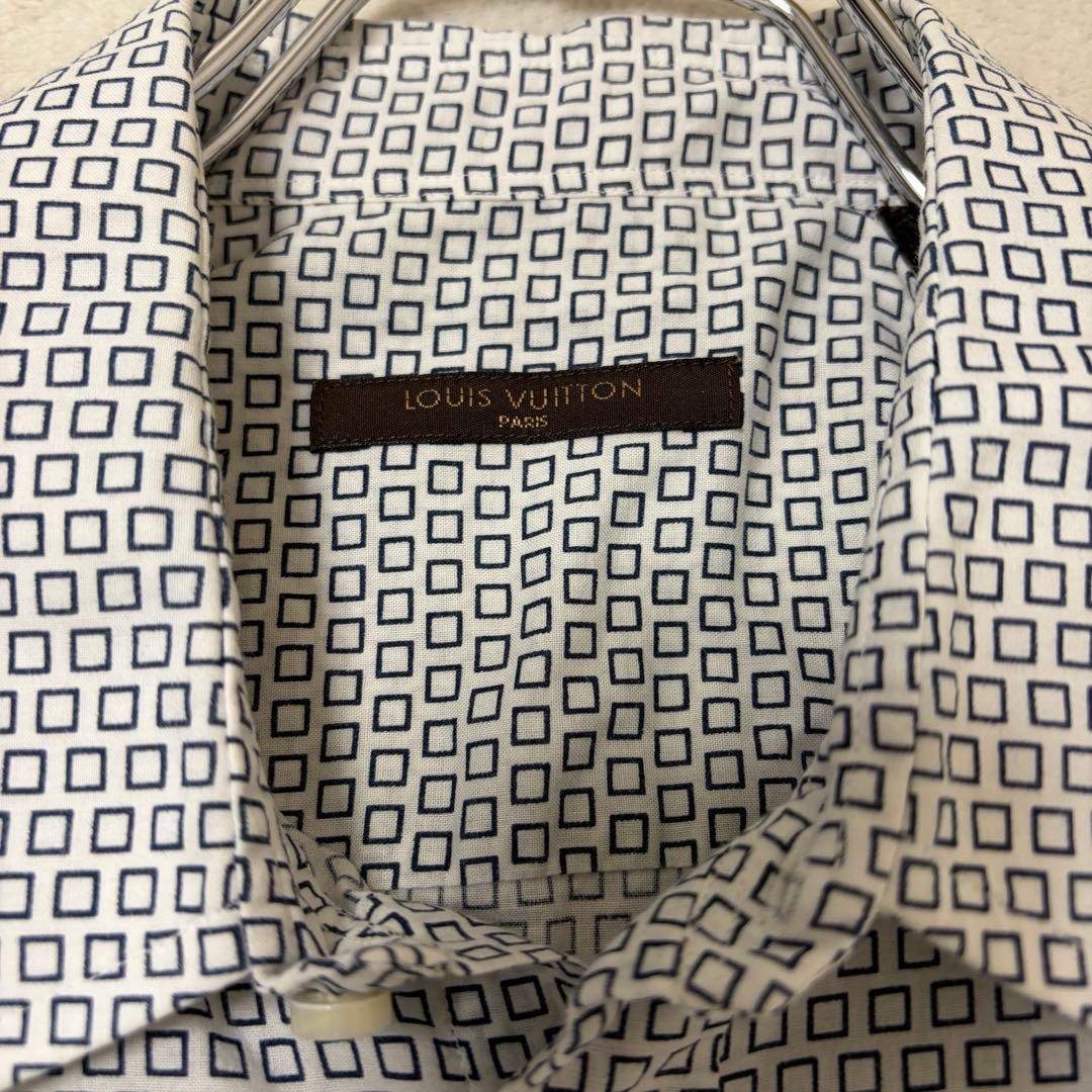 LOUIS VUITTON - 【美品】LOUIS VUITTON 長袖 ワイシャツ シャツ 総柄