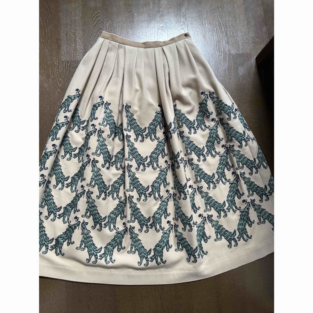 mina perhonen - mina perhonen 限定 スカート36wolf & flowerの通販