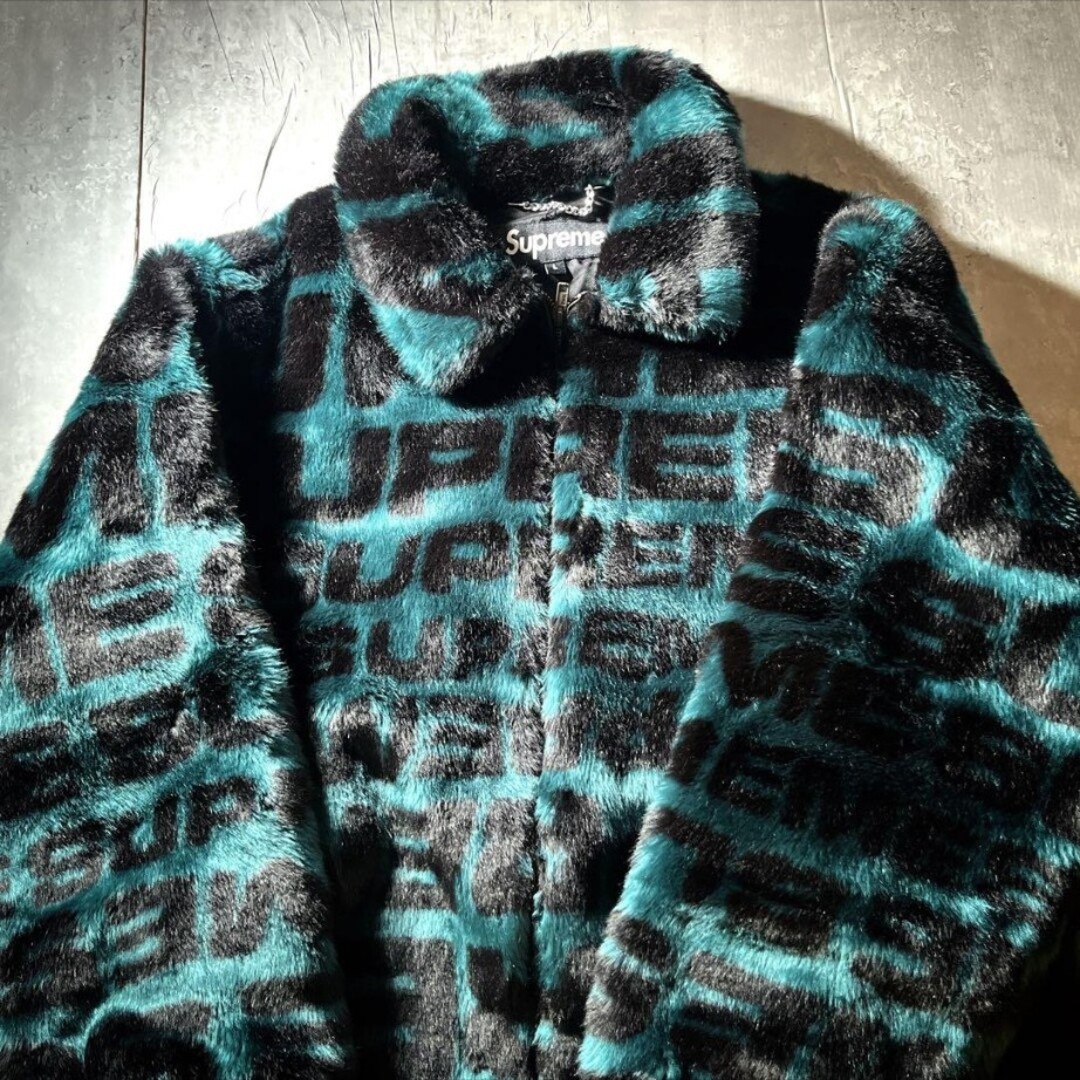 平野紫耀着 supreme faux fur repeater bomber 平野紫耀着 supreme